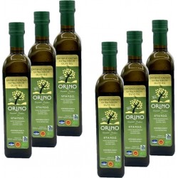 Aop Huile D'olive Bio Grecque Extra Vierge Orino les 6 bouteilles de 0.5L