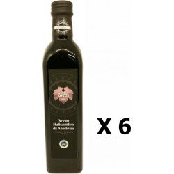 NC Lot 6x Vinaigre Balsamique Aceto Balsamico Igp Modène Bouteille 500ml les 6 bouteilles