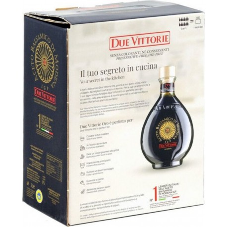 NC Vinaigre Balsamique De Modena Igp Due Vittorie Oro Bag In Box 3 Lt