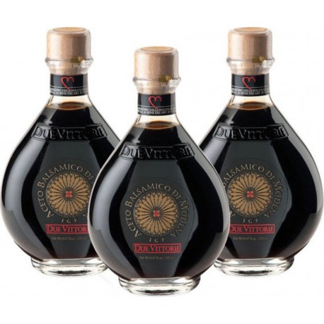 NC Tris Vinaigre Balsamique De Modena Igp Due Vittorie Oro 250 Ml X 3