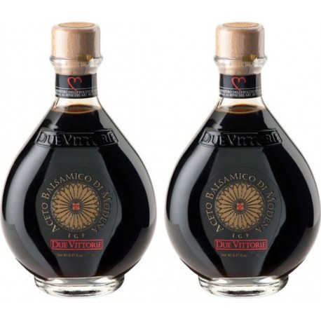 NC Bis Vinaigre Balsamique De Modena Igp Due Vittorie Oro 500 Ml X 2