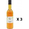 Lot 3x Vinaigre De Cidre Bio France Ma Pincée Bio Bouteille 500ml les 3 bouteilles de 0.5L