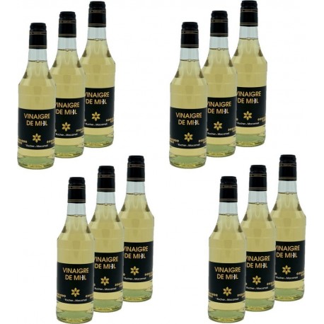 NC Vinaigre De Miel Rucher De Macameli les 12 bouteilles de 0.5L