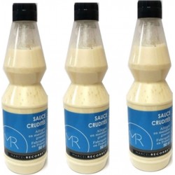 NC Lot 3x Sauce Crudité Marcel Recorbet Bouteille 500ml les 3 bouteilles de 0.5L