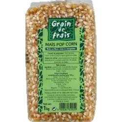 Maïs Pop Corn France Grain De Frais Paquet 1Kg l'unité de 1.0Kg