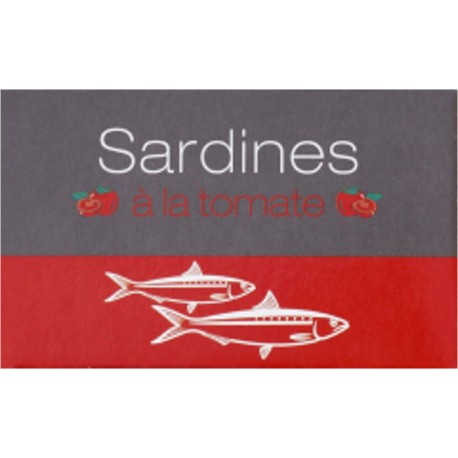 NC Sardines À La Tomate Maroc Conserve 125g l'unité de 0.12Kg