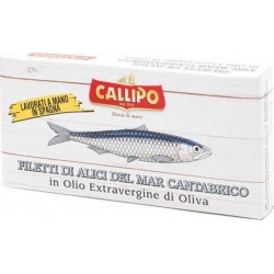 Filets D'anchois De Cantabrie À L'huile D'olive Extra Vierge 50 Gr