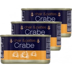 NC Crabe Chair & Pattes Agidra les 3 boîtes de 0.17Kg