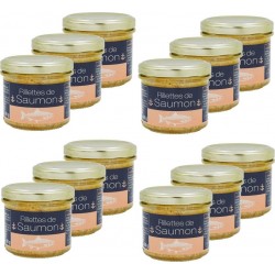 NC Rillettes De Saumon Agidra les 12 unités de 0.09Kg