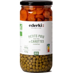 NC Petits Pois / Carottes Très Fins Bio 660g