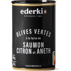 NC Olives Farcies Au Saumon, Aneth, Citron 300g