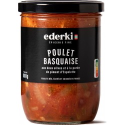 NC Poulet Sauce Basquaise Aux Deux Olives Et Au Piment D'espelette 800g 800g