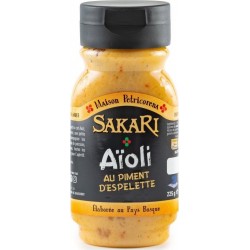 NC Sauce Aioli Au Piment D'espelette Sakari 225g