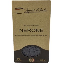 NC Riz Noir Nerone Italie Boîte 500g 0.5Kg