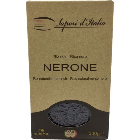 NC Riz Noir Nerone Italie Boîte 500g 0.5Kg