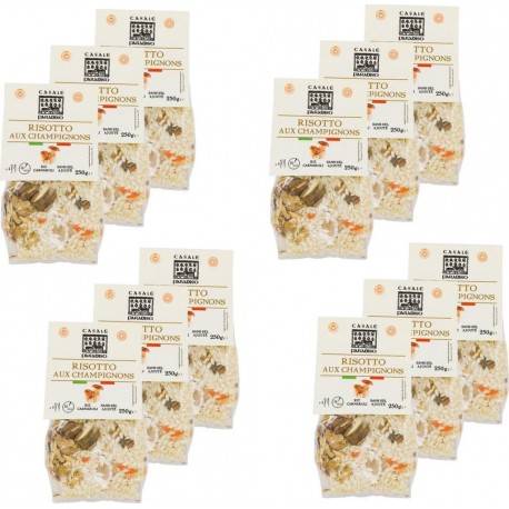 NC Risotto Aux Champignons Casale Paradiso les 12 unités de 0.25Kg