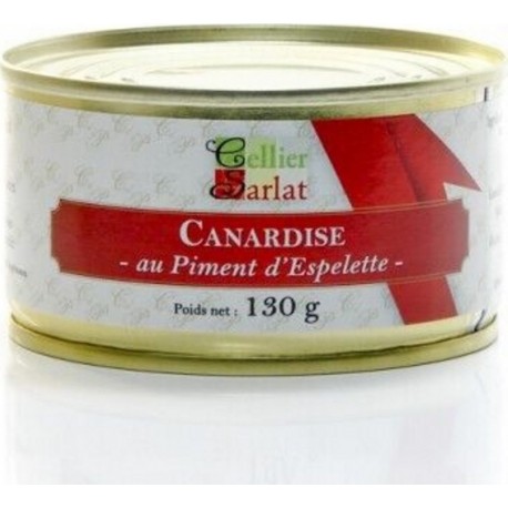 NC Canardise Au Piment D'espelette 20% Foie Gras 130g