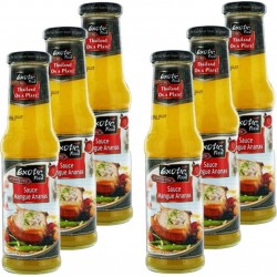 NC Sauce Ananas-mangue Exotic Food les 6 bouteilles de 0.25L