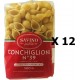 Lot 12x Pâtes Conchiglioni N°39 Savino Pasta Paquet 500g les 12 unités de 0.5Kg