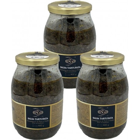 NC Salsa Tartufata / Sauce Truffe D'été 5% Sapori D'italia les 3 unités de 0.9Kg