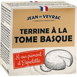 Terrine À La Tome Basque Et Au Piment D'espelette 65g la piéce de 65g