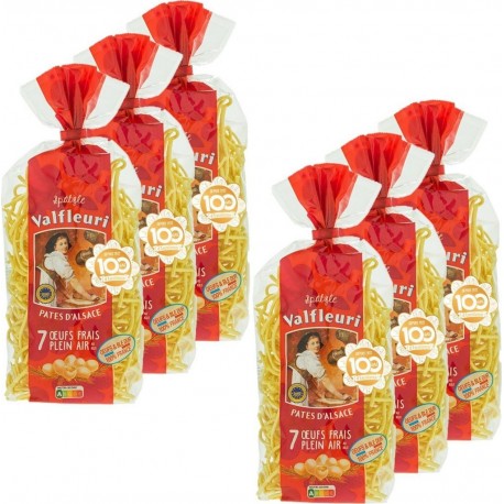 Valfleuri Pâtes Gamme Fines Et Savoureuses spaetzle les 6 unités de 0.5Kg