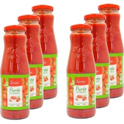 NC Purée De Tomates Bio Savino les 6 bouteilles de 0.7Kg