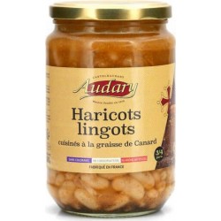 Canard Haricots Lingots Cuisinés À La Graisse De Bocal 660g