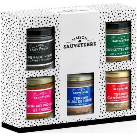 NC Coffret De 5 Terrines À Tartiner Maison Sauveterre Le Coffret De 5 Terrines