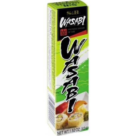 NC Wasabi En Tube Assaisonnement Pour Sushis Et Makis Moutarde Japonaise 43g 10 Bo les 10 boîtes de 0g