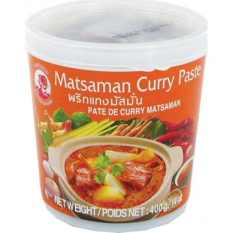 Coq Pâte De Curry Massaman / Matsaman 400g Marque 2 Pots les 2 pots de 0g