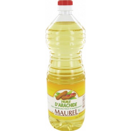 NC Huile D'arachide 1l / Bouteille 2 Bouteilles les 2 bouteilles de 1100 cl