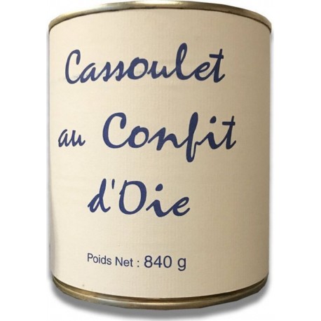 NC Cassoulet Au Confit D’oie, Boite 840g 840g