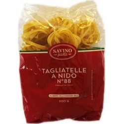 NC Pâtes Tagliatelles N°88 Savino Pasta Paquet 500g l'unité de 0.5Kg