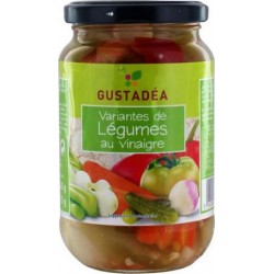 NC Variante De Légumes Au Vinaigre Gustadéa Pot 340g