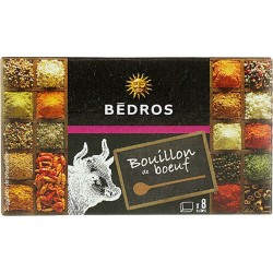 NC Bouillon De Boeuf Bedros 8 Cubes Paquet 80g l'unité de 0.08Kg