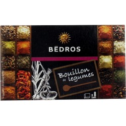 NC Bouillon De Légumes Bedros 8 Cubes Paquet 80g l'unité de 0.08Kg