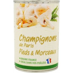 Champignon Paris Pieds Et Morceaux France Agidra 0.39Kg