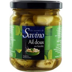 NC Ail Apéritif Au Basilic Les Saveurs De Savino l'unité de 0.2Kg