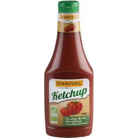 NC Ketchup Souple Sans Sucre 560g Danival