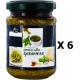 NC Lot 6x Pesto Alla Genovese Antico Casale Pot 140g les 6 unités de 0.14Kg