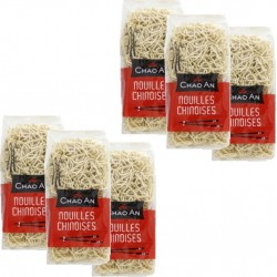 NC Lot 6x Nouilles Chinoises Sèches Instantanée Chao'an Sachet 400g les 6 unités de 0.4Kg