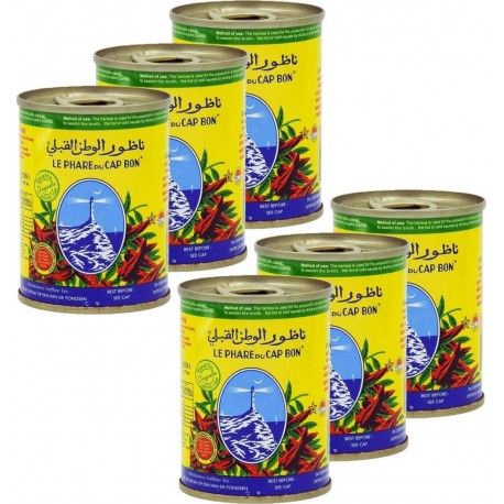 NC Harissa Le Phare Du Cap Bon Conserve 135g les 6 unités de 0.14Kg