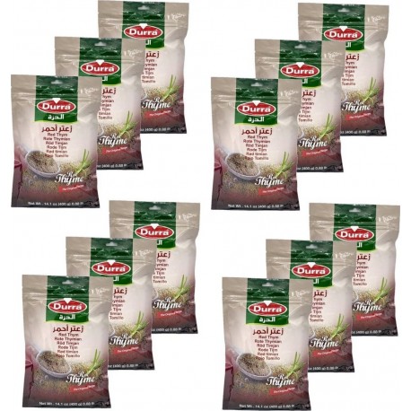 NC Zaatar Rouge Durra les 12 unités de 0.4Kg