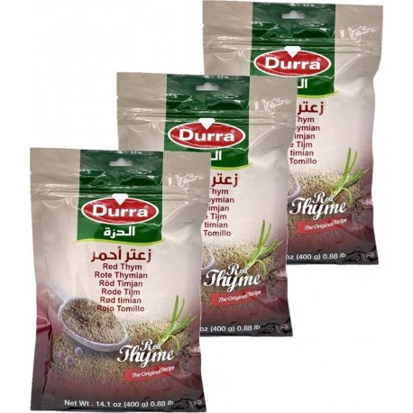 NC Zaatar Rouge Durra les 3 unités de 0.4Kg