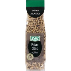 Poivre Blanc En Grains Sachet Recharge l'unité de 60g