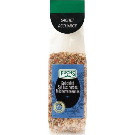 NC Spécialité Sel Aux Herbes Méditérranéennes Sachet Recharge l'unité de 60g