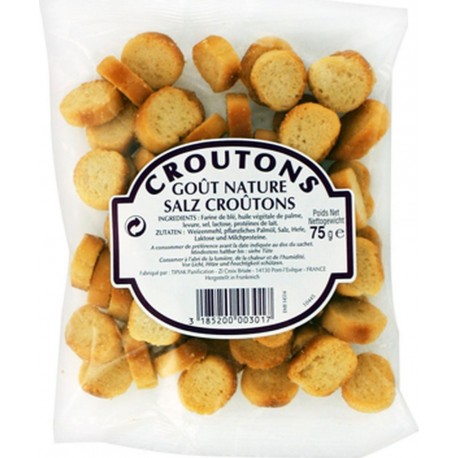 Tipiak Croûtons Nature Sachet 75g