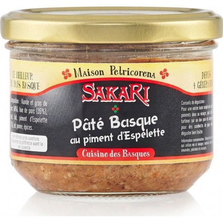 NC Pâté Basque Au Piment D'espelette 180g