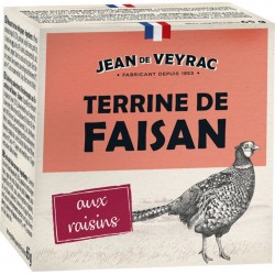 Terrine De Faisan Aux Raisins 65g la piéce de 65g